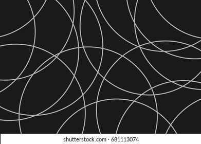 Black grey curved line background wallpaper template element