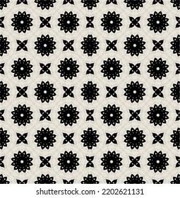 black grey geometric pattern paper design seamless arabic ethinc style art for backdrop,saree,clothing,mugs,