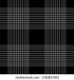 Black and grey modern tartan plaid Scottish seamless pattern.Texture from plaid,tablecloths, clothes, shirts, dresses, jacket, skirt, paper, blankets and other textile products.