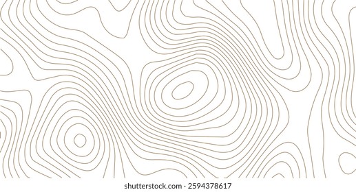 The black grey on white contours vector topography stylized height of the lines. The concept of a conditional geography scheme and the terrain path. Ultra wide. Map vector terrain Illustration.
