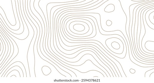 The black grey on white contours vector topography stylized height of the lines. The concept of a conditional geography scheme and the terrain path. Ultra wide. Map vector terrain Illustration.
