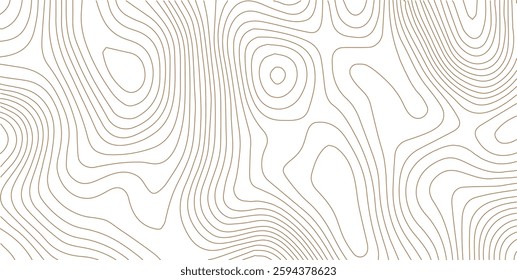 The black grey on white contours vector topography stylized height of the lines. The concept of a conditional geography scheme and the terrain path. Ultra wide. Map vector terrain Illustration.
