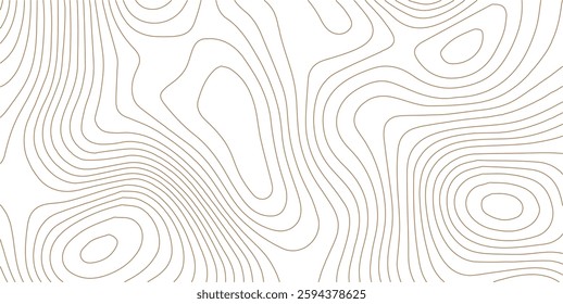 The black grey on white contours vector topography stylized height of the lines. The concept of a conditional geography scheme and the terrain path. Ultra wide. Map vector terrain Illustration.
