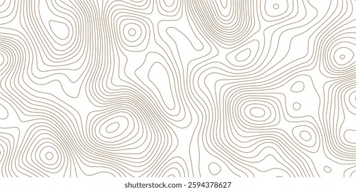 The black grey on white contours vector topography stylized height of the lines. The concept of a conditional geography scheme and the terrain path. Ultra wide. Map vector terrain Illustration.
