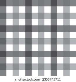 Black and Grey Plaid pattern