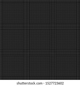 Black and Grey tartan plaid Scottish seamless pattern.Texture from plaid,tablecloths, clothes, shirts, dresses, jacket, skirt, paper, blankets and other textile products.Glen plaid,Tweed fabric.