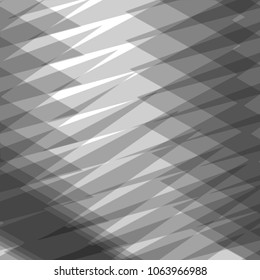black and grey watercolor graphic gradient pattern with squared highlighted elements, vector illustration