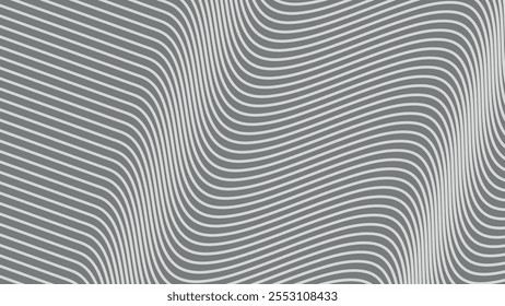 Black grey wavy stripes abstract background for backdrop or fabric style