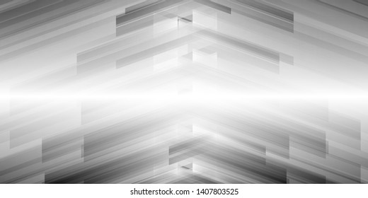 Black Grey and white tech arrows abstract modern background. Concept vector design
