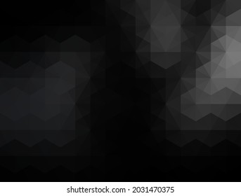 Black Grid Mosaic Background, Creative Design Templates