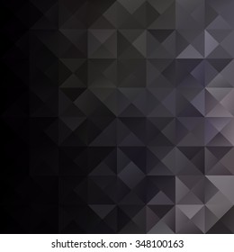 Black Grid Mosaic Background, Creative Design Templates