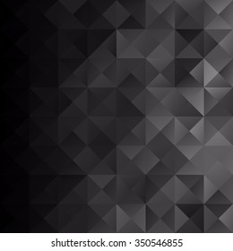 Black Grid Mosaic Background, Creative Design Templates