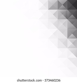 Black Grid Mosaic Background, Creative Design Templates