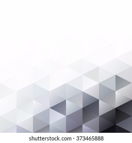 Black Grid Mosaic Background, Creative Design Templates
