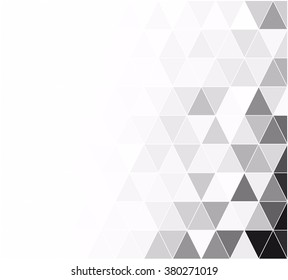 Black Grid Mosaic Background, Creative Design Templates