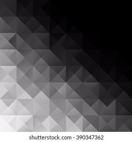 Black Grid Mosaic Background, Creative Design Templates