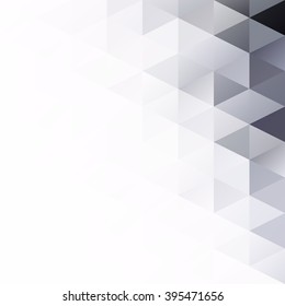 Black Grid Mosaic Background, Creative Design Templates