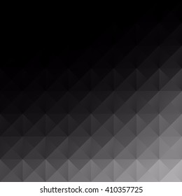 Black Grid Mosaic Background, Creative Design Templates