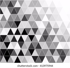Black Grid Mosaic Background, Creative Design Templates