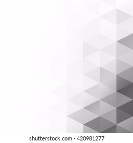 Black Grid Mosaic Background, Creative Design Templates