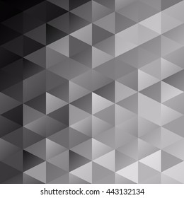 Black Grid Mosaic Background, Creative Design Templates