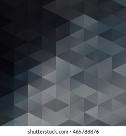 Black Grid Mosaic Background, Creative Design Templates