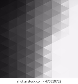 Black Grid Mosaic Background, Creative Design Templates