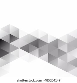 Black Grid Mosaic Background, Creative Design Templates