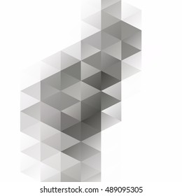 Black Grid Mosaic Background, Creative Design Templates