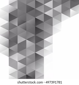 Black Grid Mosaic Background, Creative Design Templates
