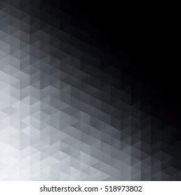 Black Grid Mosaic Background, Creative Design Templates
