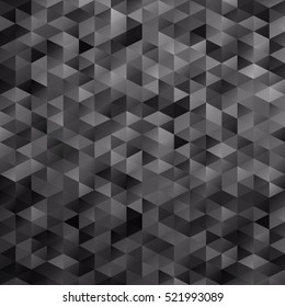 Black Grid Mosaic Background, Creative Design Templates