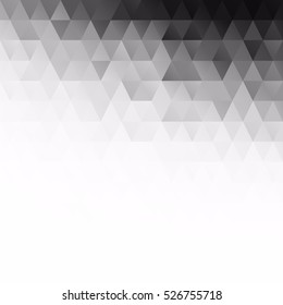 Black Grid Mosaic Background, Creative Design Templates