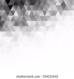 Black Grid Mosaic Background, Creative Design Templates