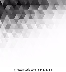Black Grid Mosaic Background, Creative Design Templates