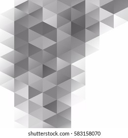 Black Grid Mosaic Background, Creative Design Templates