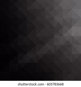 Black Grid Mosaic Background, Creative Design Templates