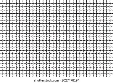 Black Grille Background Pattern Vector On White Background 