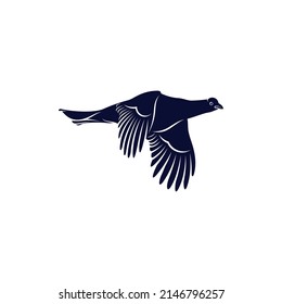 Ilustración vectorial de diseño de Grouse negro, plantilla de diseño de logotipo de Creative Black Grouse, símbolo de icono