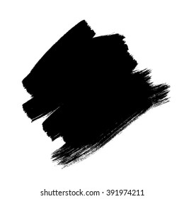 Black grunge background. Vector Illustration
