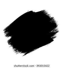 Black grunge background. Vector Illustration