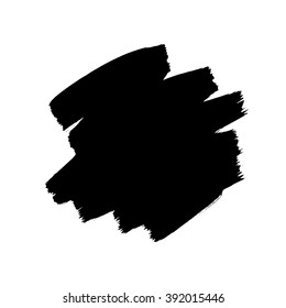 Black grunge background. Vector Illustration