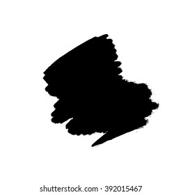 Black grunge background. Vector Illustration