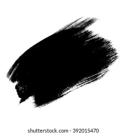 Black grunge background. Vector Illustration