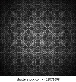 Black grunge background in vintage style with shadows and gradients light and dark vector illustration