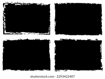 Fondos de grano negro. Resumen de antecedentes angustiados.