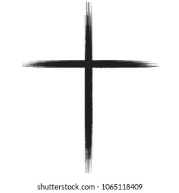 Black Grunge Cross
