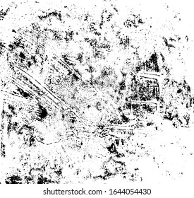 Black Grunge Distressed Paint Background Overlay Texture