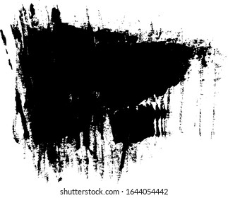 Black Grunge Distressed Paint Background Overlay Texture