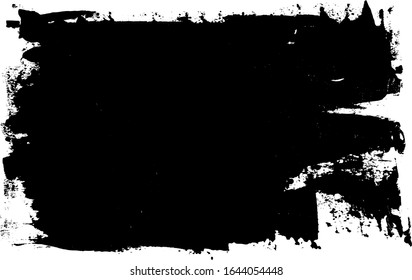 Black Grunge Distressed Paint Background Overlay Texture